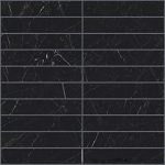 Carrelage crédence effet marbre Les Classiques_Mosaïque bâton 3x15 Marquinia