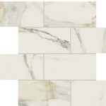 Carrelage effet marbre Les Classiques_Décor Muretto Calacatta Gold