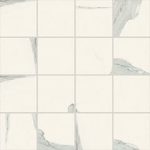 Carrelage effet marbre Les Classiques_Mosaïque 7.5x7.5 Statuario