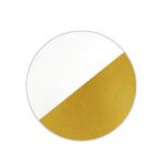 Q deux tons Gold-Blanc