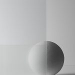 Verre Bande Dépolie