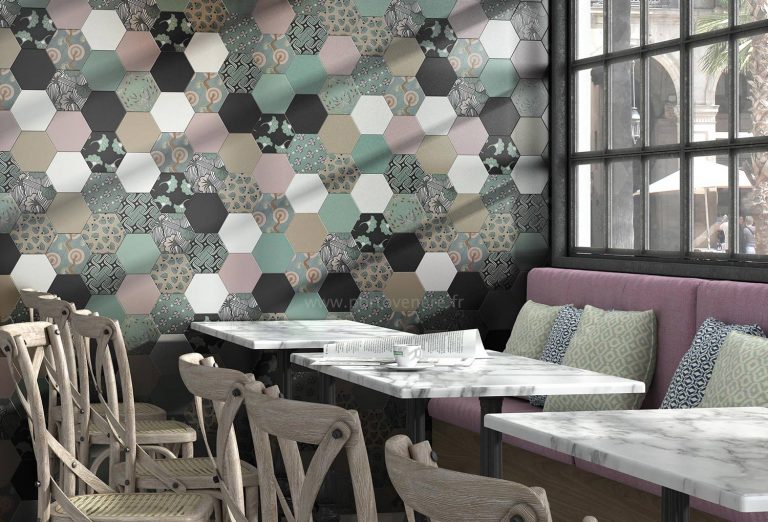 Carrelage hexagonal tendance 2020