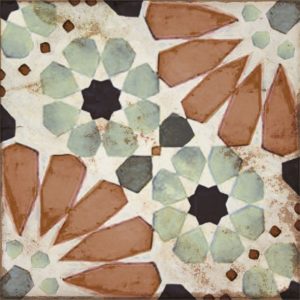 Carrelage esprit carreau ciment 20x20 vintage