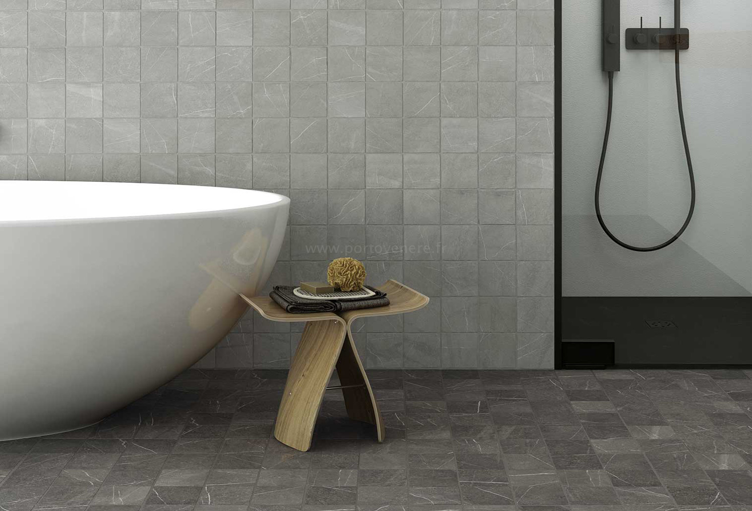Carrelage salle de bain en grès cérame porcelainé GEA - Porto Venere