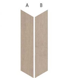 Carrelage effet bois Sixty Degrès Chevron 10x52 Mid_près_de_Toulouse