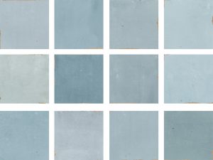 METISSAGE Zellige Aqua bleu vert d'eau