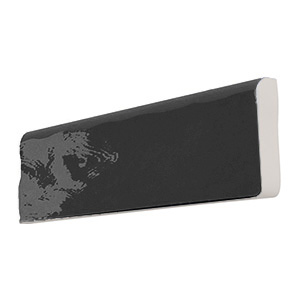 Metissage finition arrondie Noir