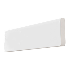 Metissage finition arrondie Blanc mat