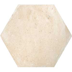 Cottage esprit tomette hexagonale Sand beige sable