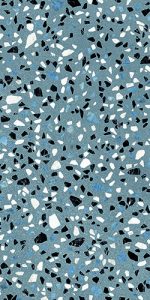 Carrelage bleu imitation terrazzo granito RIDLEY_Classic_proche_de_Paris_75