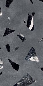 Carrelage imitation terrazzo granito noir_gris RIDLEY_Rock_proche_de_Nice_Alpes_Maritimes_06