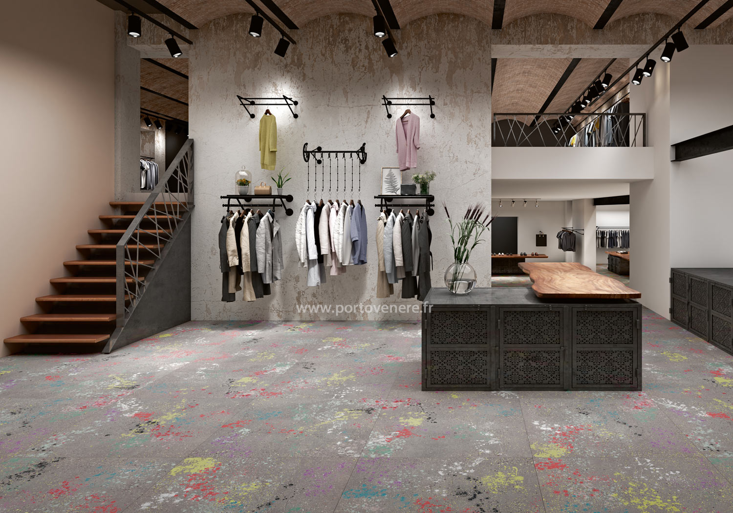 Carrelage céramique coloré pour sol et mur