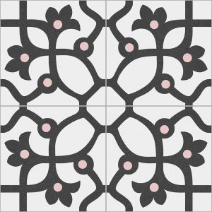 Carrelage vintage imitation carreau de ciment