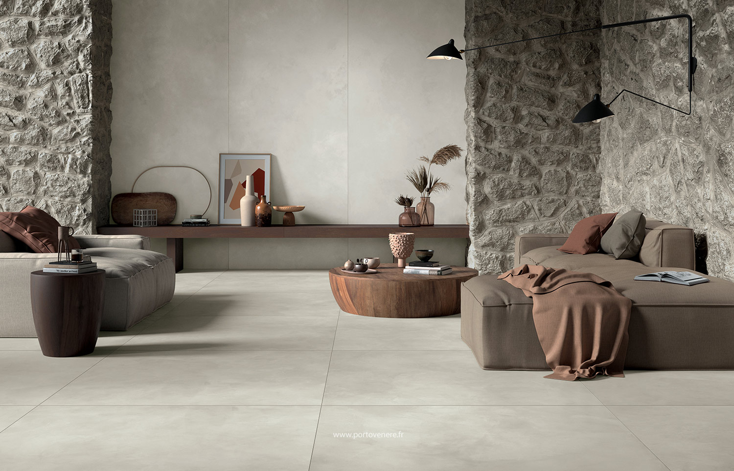 Carrelage aspect béton 10 coloris | Cleveland - Porto Venere
