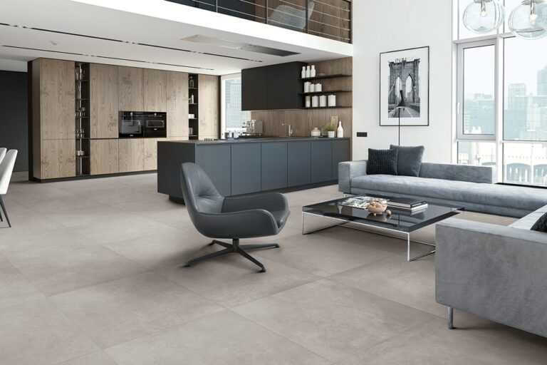 Carrelage aspect pierre contemporaine FULL CONCRETE