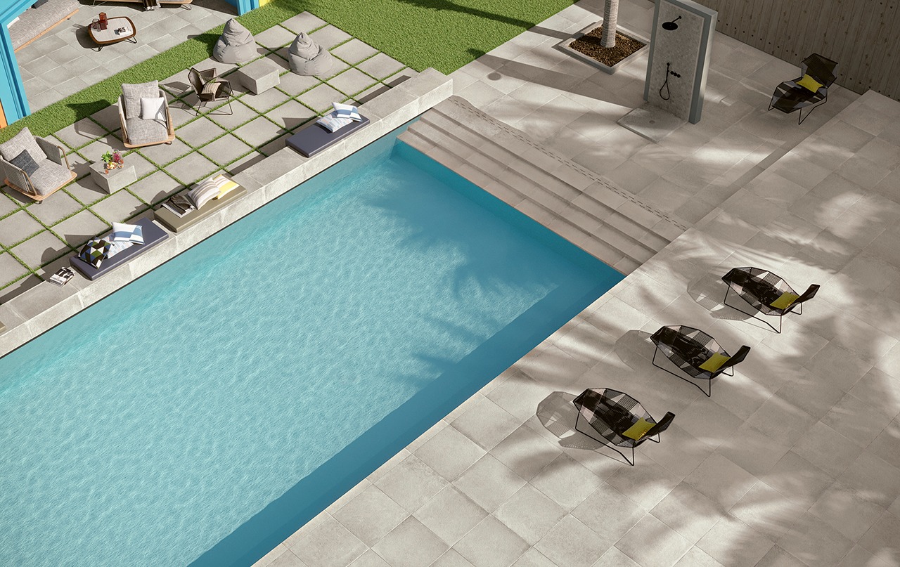 Carrelage-grès-cérame-piscine et terrasse Structura platino-proche-de-lattes
