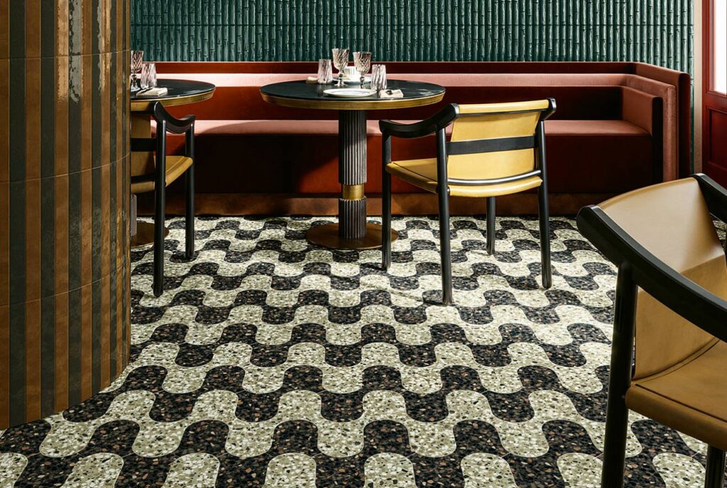 Reveziano décor Onda Verde & Cacao