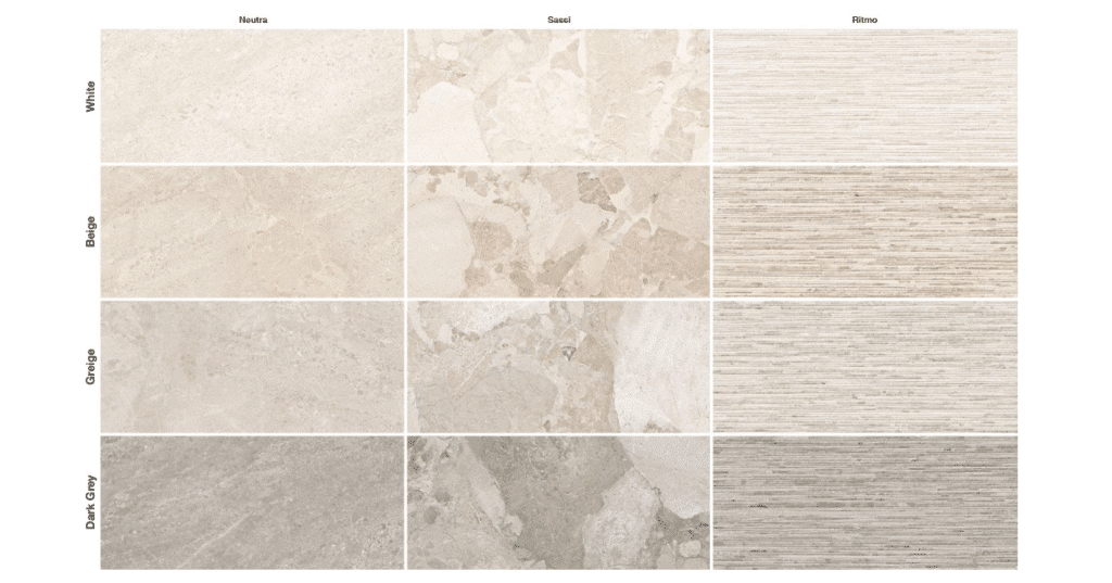 Carrelage sol et mur style pierre design contemporain ATRATA STONE dans l'Hérault