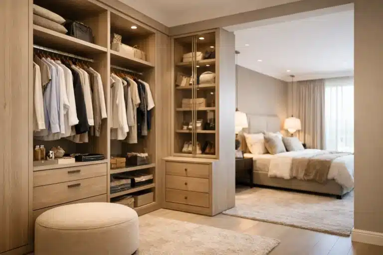 Dressing sur mesure chambre parentale