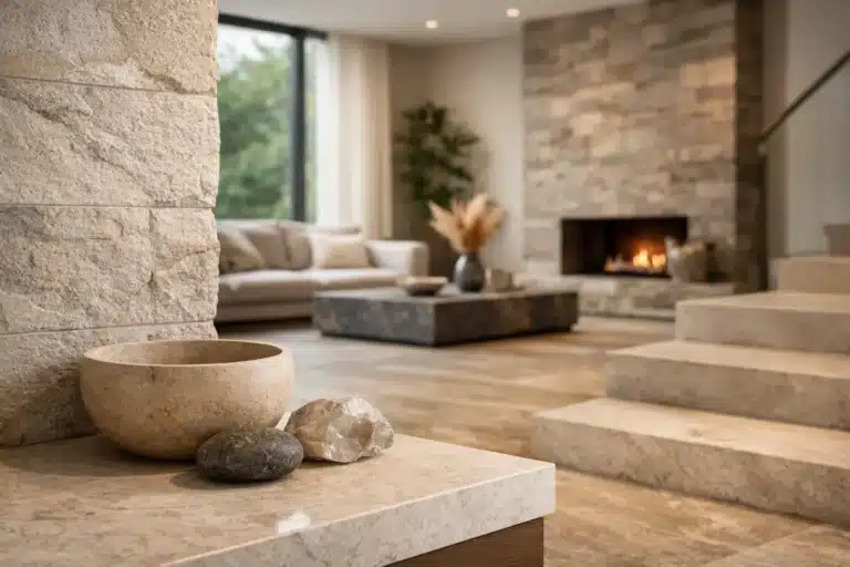 Les avantages de la pierre naturelle en intérieur