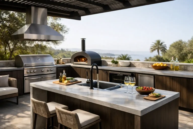 Comment aménager une cuisine extérieure design