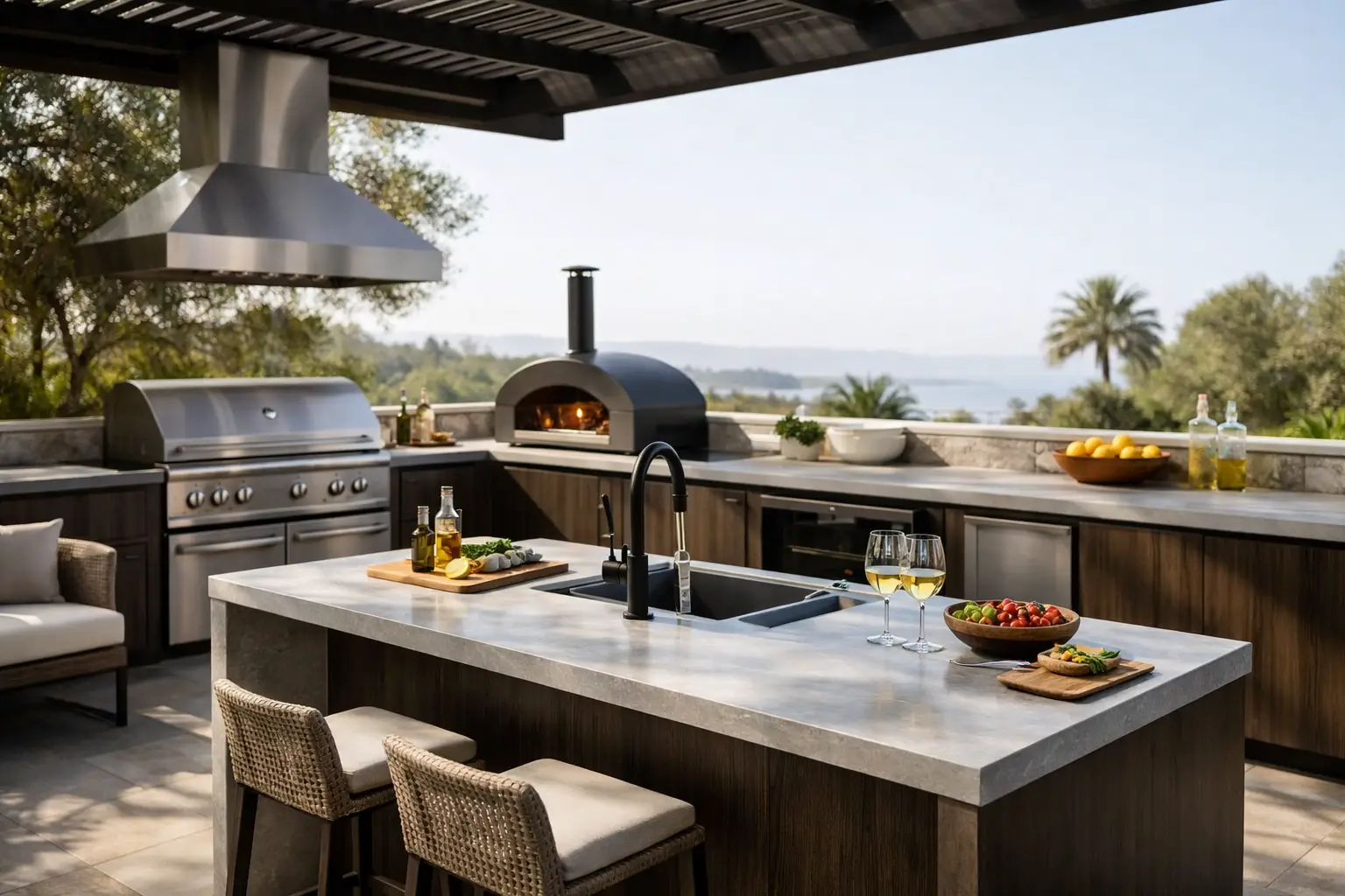 Comment aménager une cuisine extérieure design