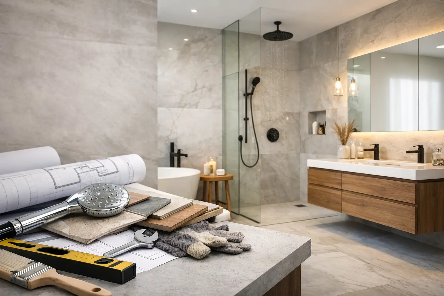 Comment rénover une salle de bain premium