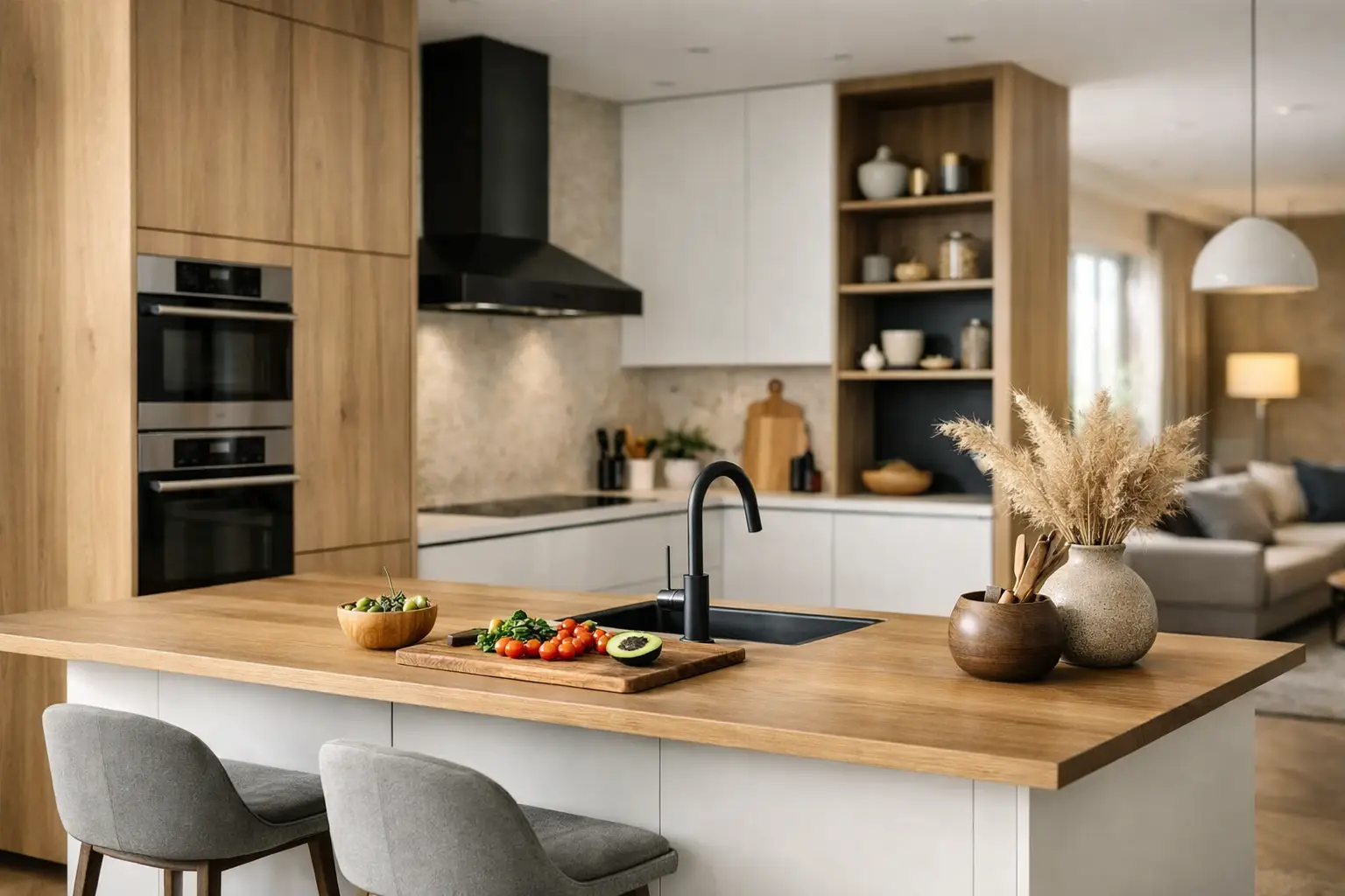 Cuisine sur mesure, pensée pour votre intérieur