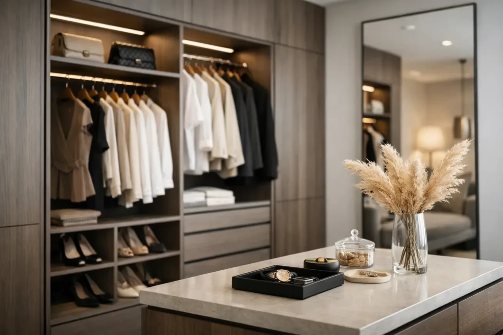 Combien coûte un dressing sur mesure élégant ?