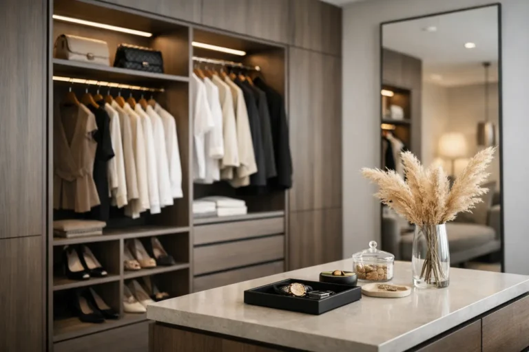 Combien coûte un dressing sur mesure élégant ?