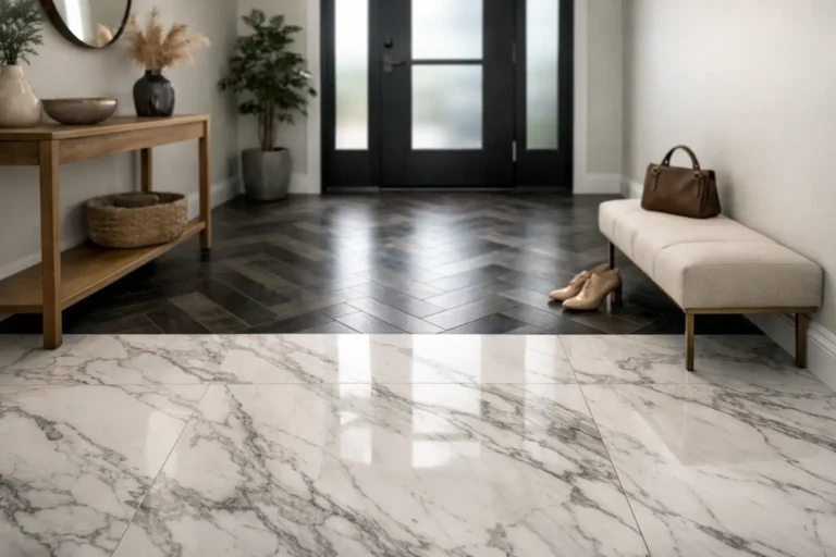 Quel carrelage pour une entrée élégante et durable ?