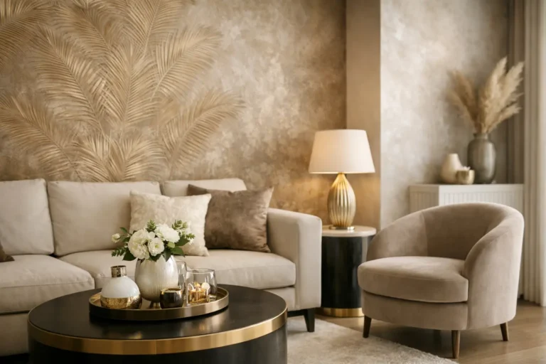 Quel papier peint pour un salon chic et élégant ?