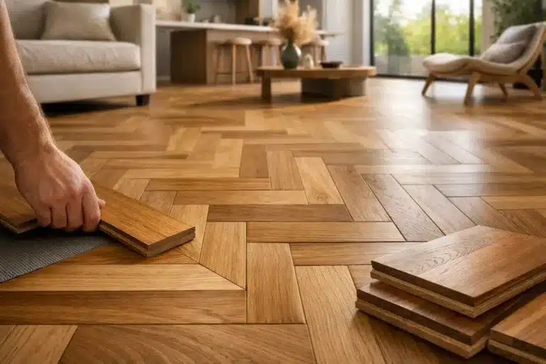 Parquet massif, un sol d’exception durable