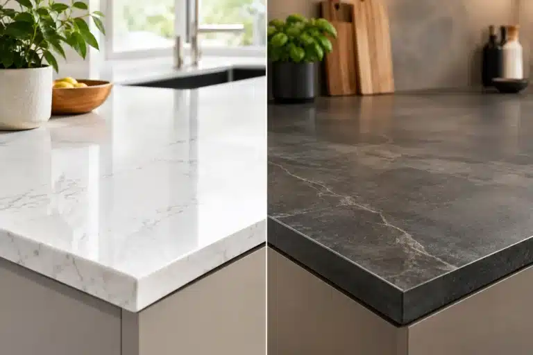 Plan de travail quartz ou céramique, lequel choisir ?