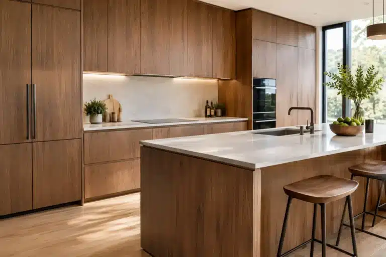 Guide des façades cuisine bois haut de gamme