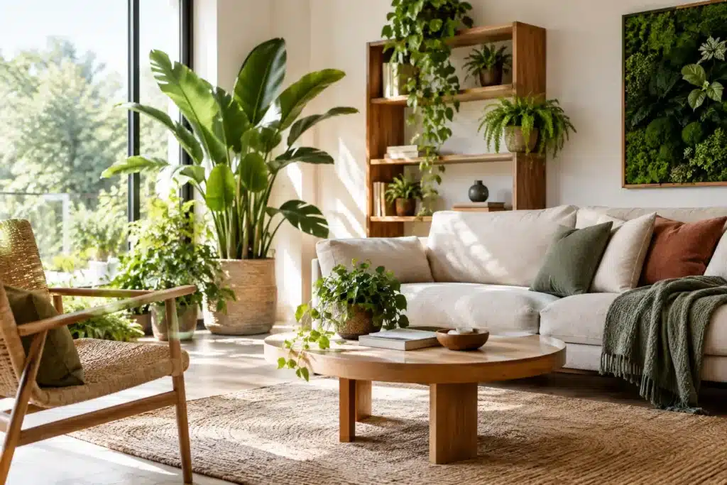 Le design biophilique pour un intérieur vivant