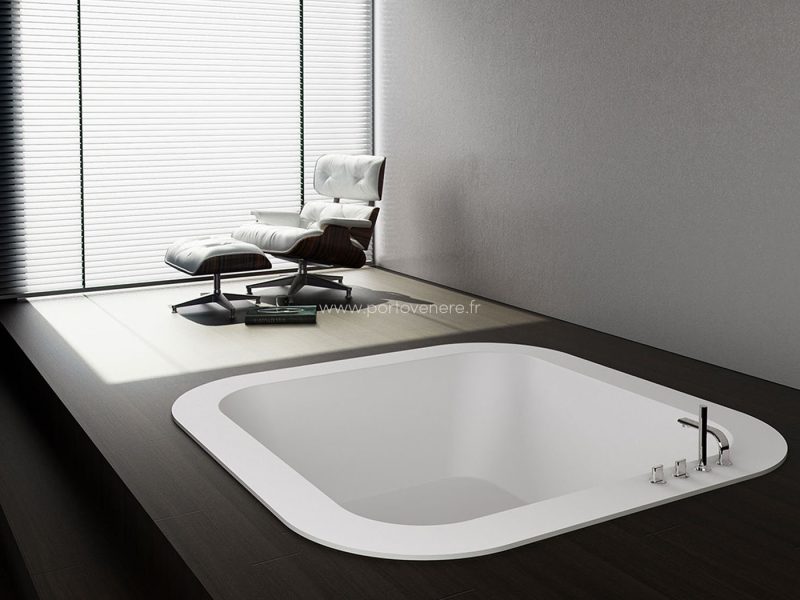 Baignoire Carree 120x120