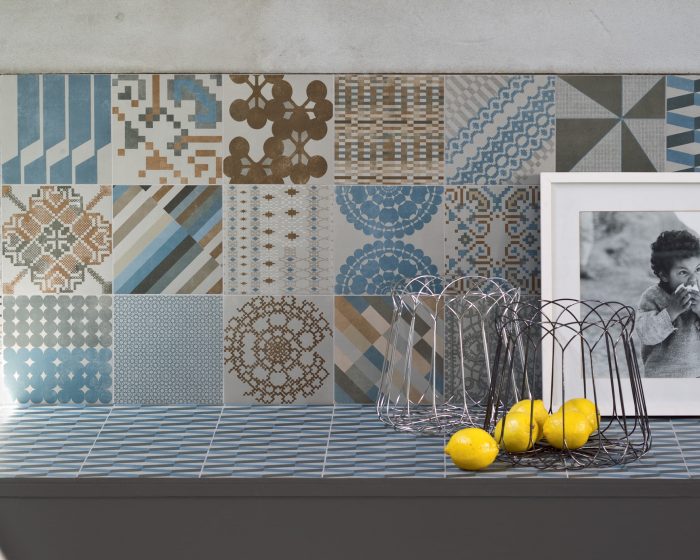 Carrelage Mutina Azulej Grigio_ Combination Cubo