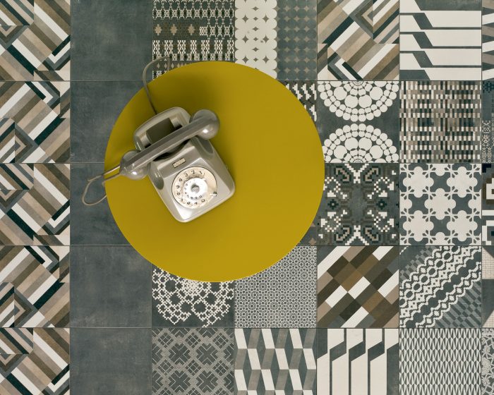 Carrelage Mutina Azulej Nero_ Combination(1)