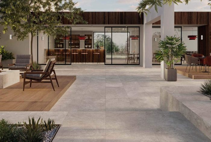 Carrelage effet pierre calcaire en grès cérame de grande qualité 1er choix Porto Venere Montpellier