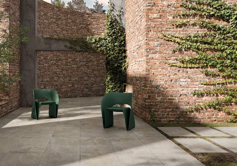 Carrelage effet pierre en dalles antidérapantes pour l'extérieur - magasin Porto Venere à Montpellier 34