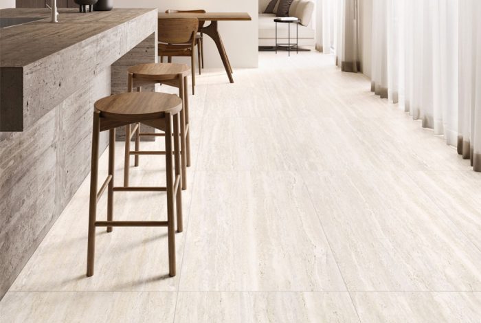 carrelage aspect travertin ASTRO