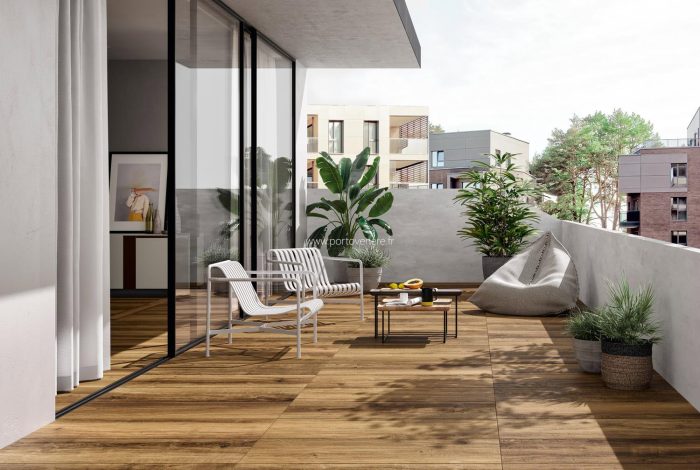 Carrelage-extérieur-effet-parquet-bois-Nouméa-Tabac-structuré-antidérapant-10mm-20x120-terrasse