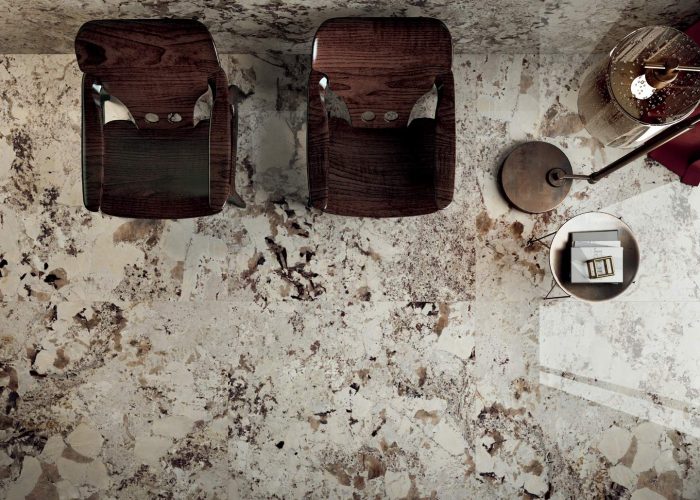 Coloris Alaska format 120x120 cm finition Glossy Brillant