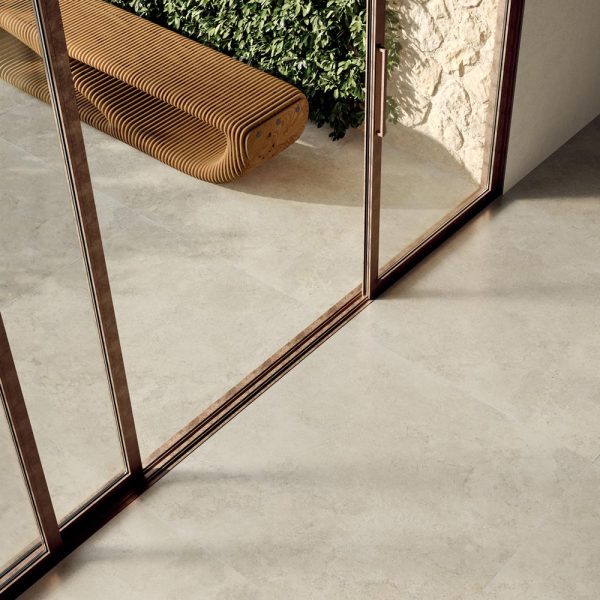 Carrelage grès cérame esprit naturel pour intérieur et extérieur PIERRE DU SUD coloris SPALATO