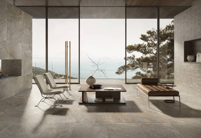 Artiglio coloris Wild mur de droite décor Brick 30x60 cm et 60120xm au sol intérieur et version grip en extérieur