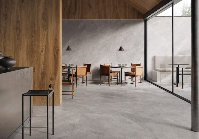 Slate Grey Naturale 60x120 cm sol extérieur  - 120x120 cm sol intérieur et 120x278 cm au mur