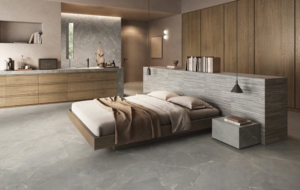 Carrelage-imitation-pierre-quartz-gris-de-qualité-pour-sol-et-mur-intérieur-extérieur-BRUMATA-Infinity-gris-cob-à-saint-gély-du-fesc-34