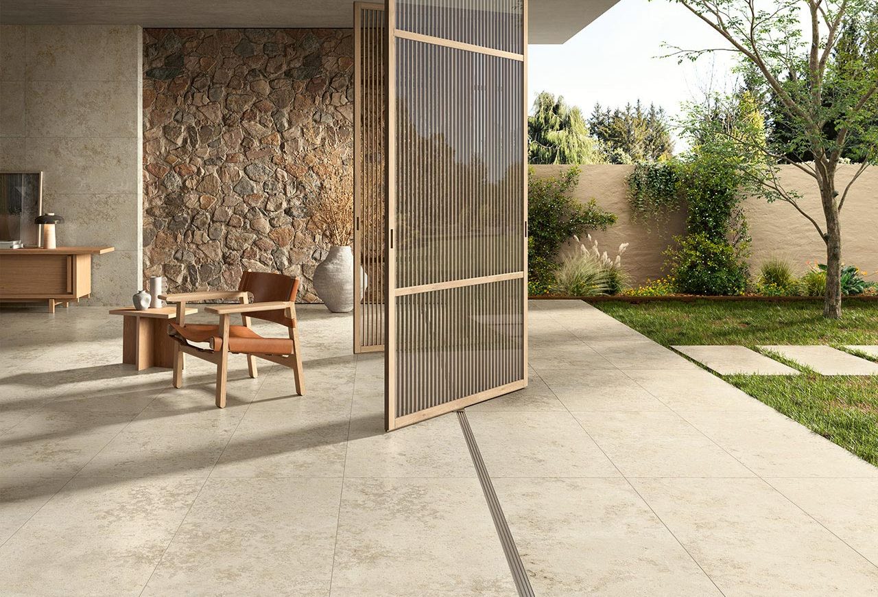 Trias Crema 60x120 cm antidérapant 2cm et soft en intérieur
