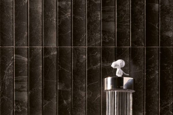 Décor mural MRS Noir 5x25 cm